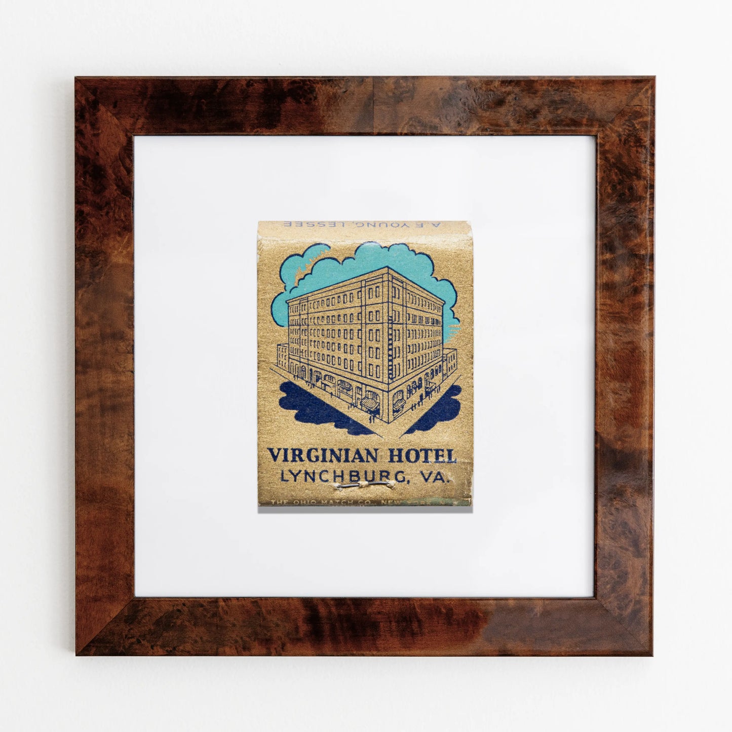 The Virginian Hotel (Front) Match South Shop