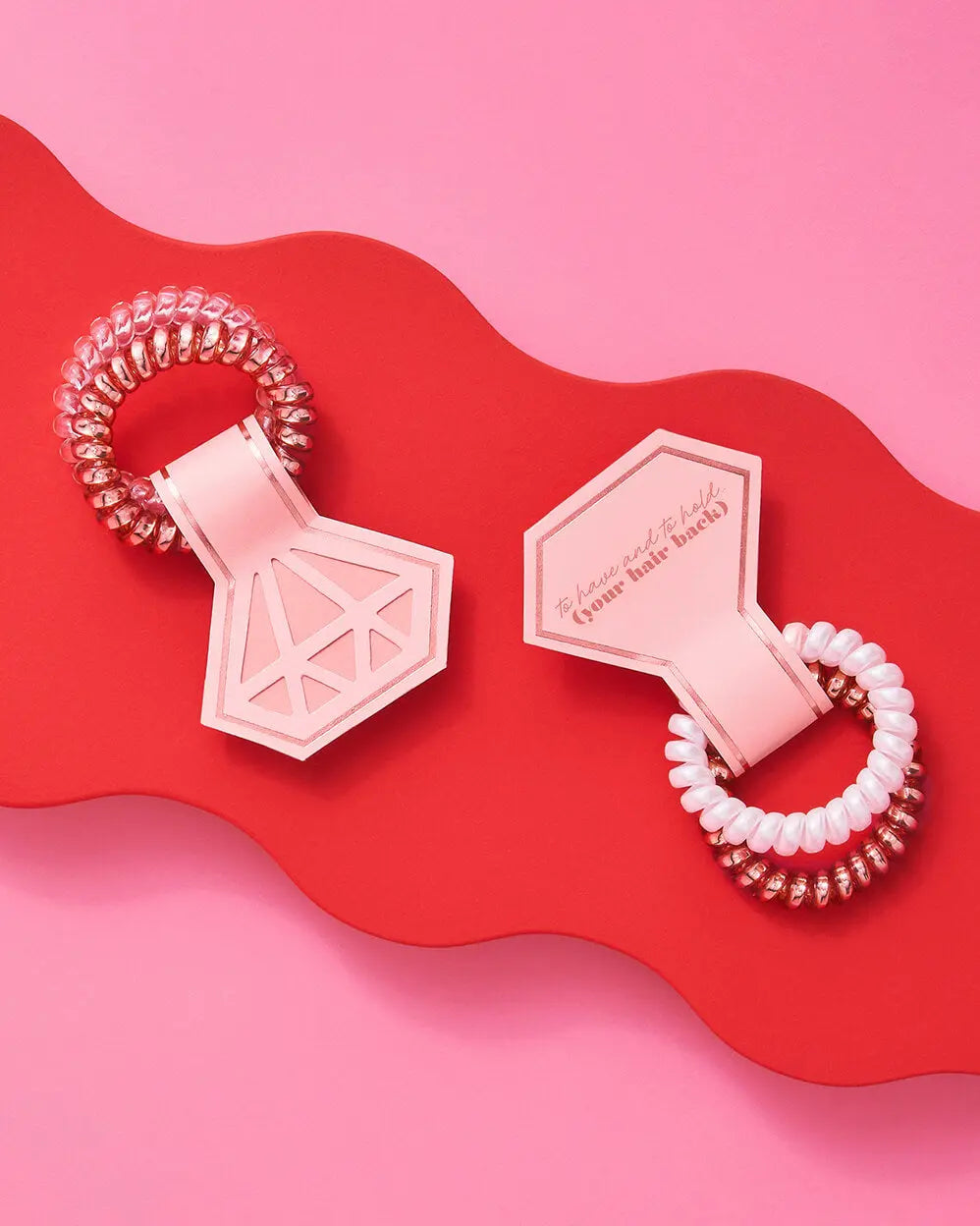 Tied Up Scrunchies - 8 coil scrunchie sets xo, Fetti