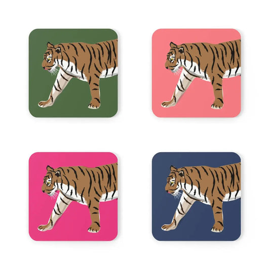 Tiger Coaster Set CB Studio