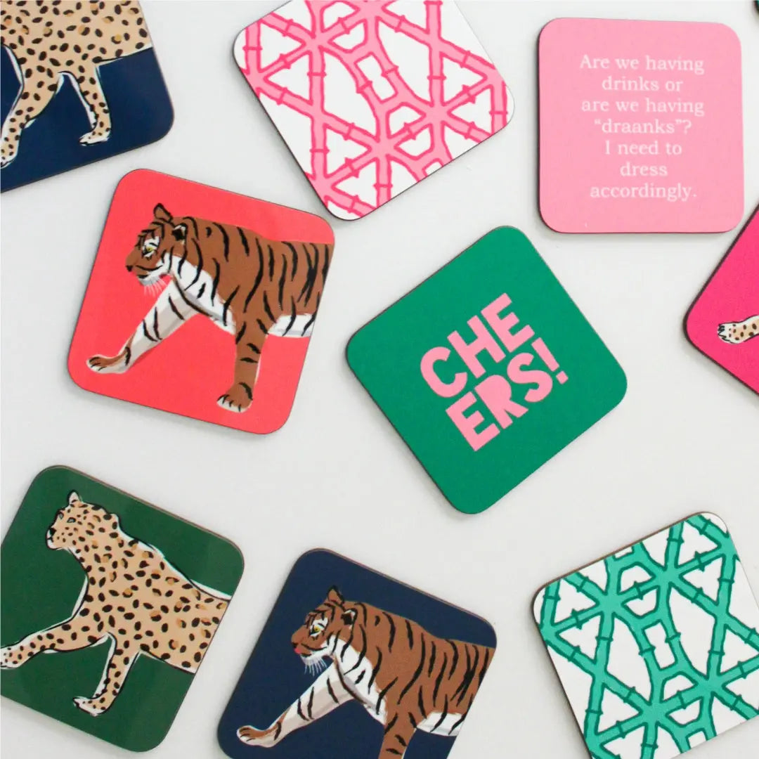 Tiger Coaster Set CB Studio