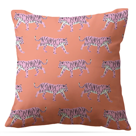 Tiger Indoor/Outdoor Pillow - Square CB Studio