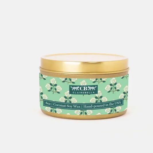 Tin Candle - Betsy Green (Spa Retreat) CB Studio