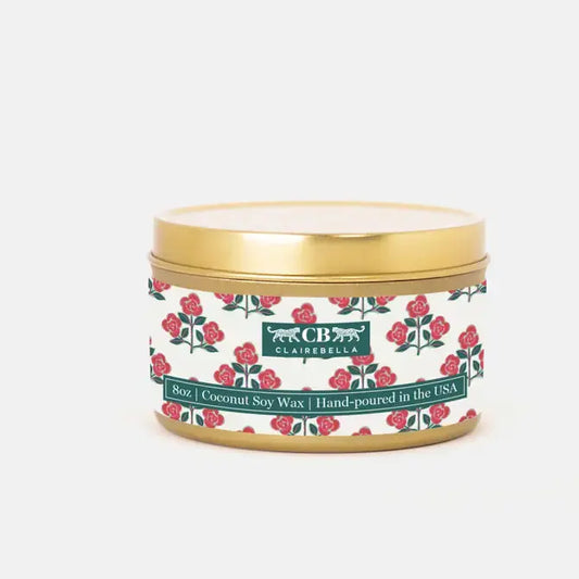 Tin Candle - Betsy Red (Sage & Cypress) CB Studio