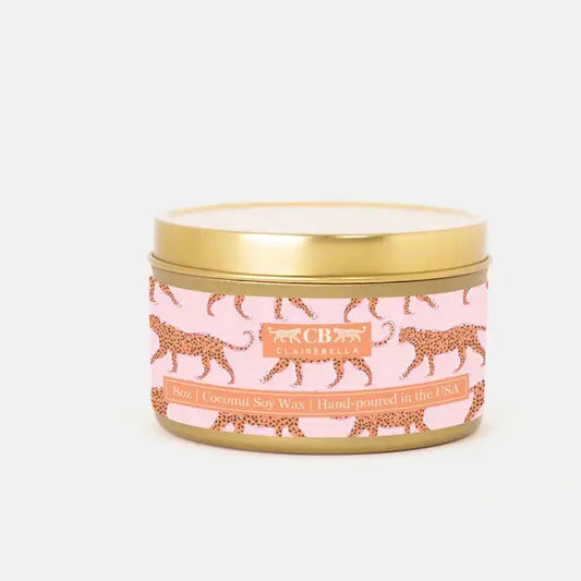 Tin Candle - Leopard (Spiced Oatmilk) CB Studio