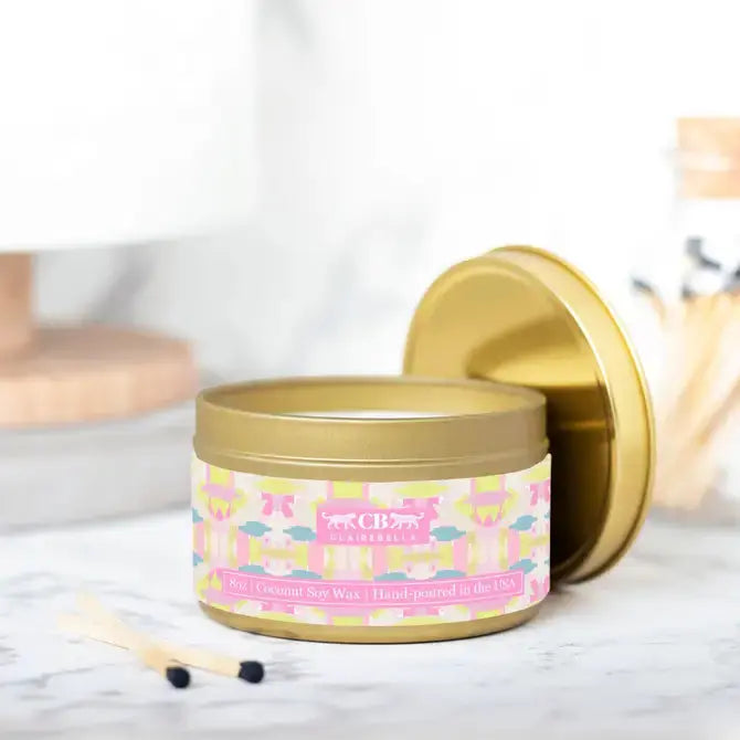 Tin Candle - Mila Citrus (Vanilla Bean) CB Studio
