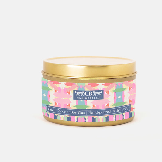 Tin Candle - Mila Navy (Spiced Oatmilk) CB Studio