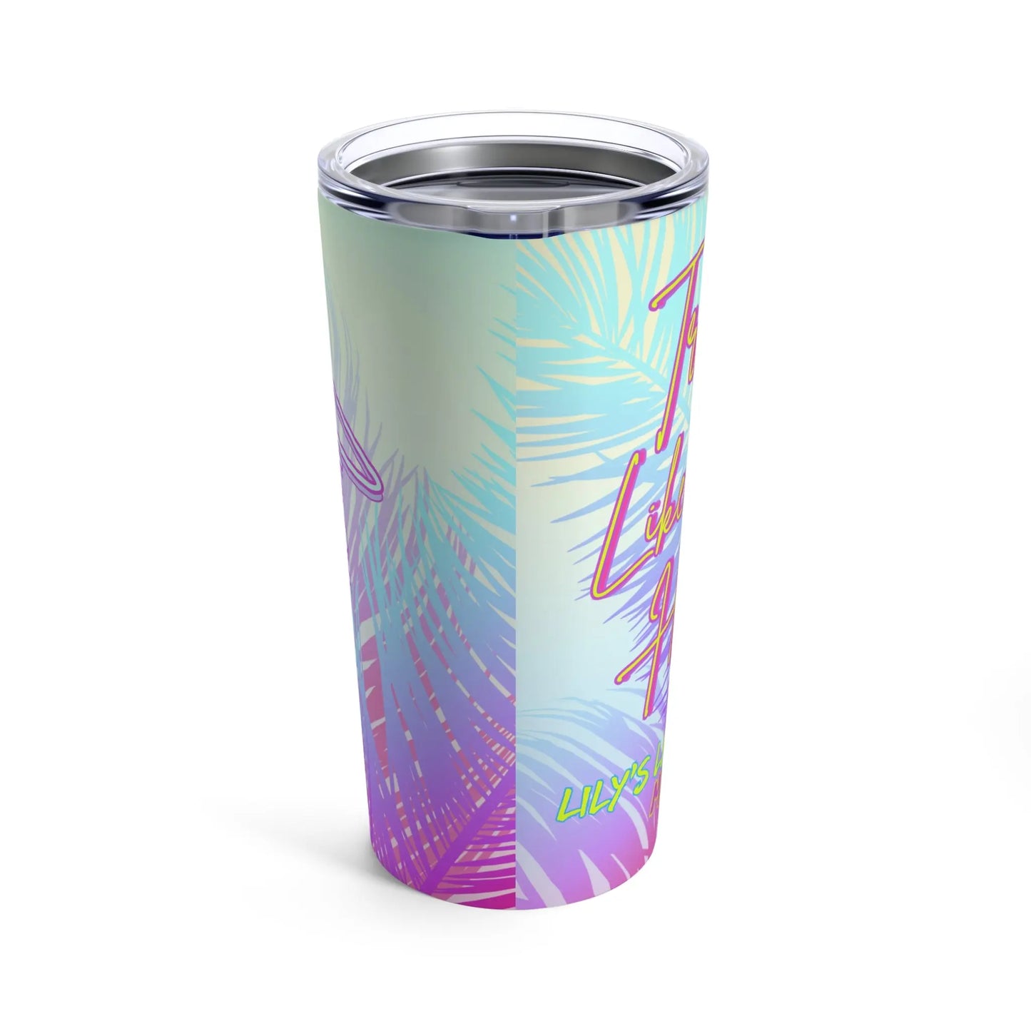 Tropic Like it’s Hot Personalized Tumbler 20oz Printify