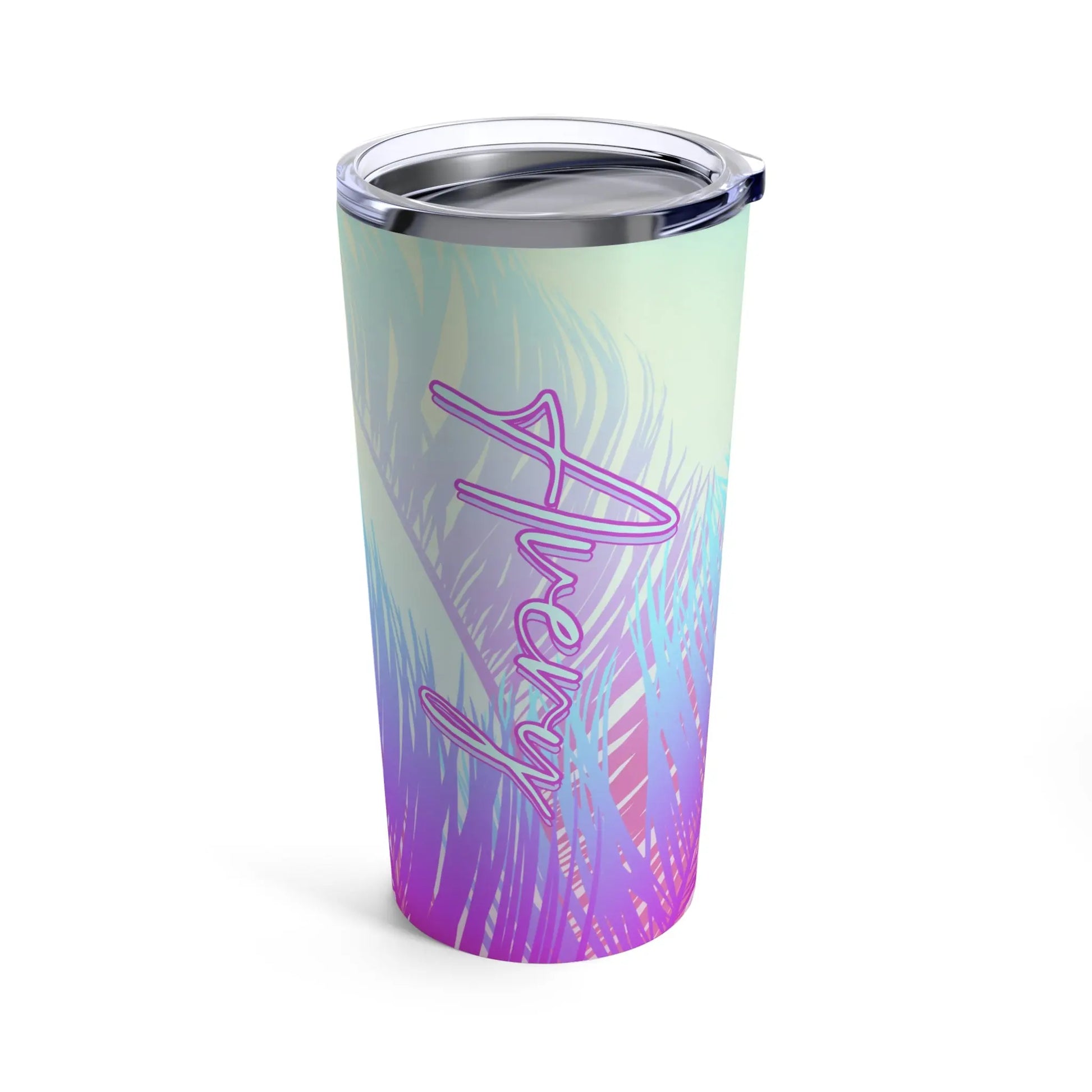 Tropic Like it’s Hot Personalized Tumbler 20oz Printify