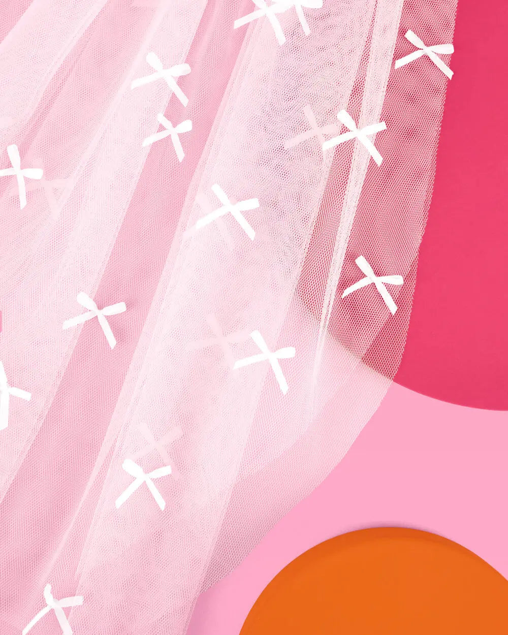 Tying The Knot Veil - mini bow veil xo, Fetti