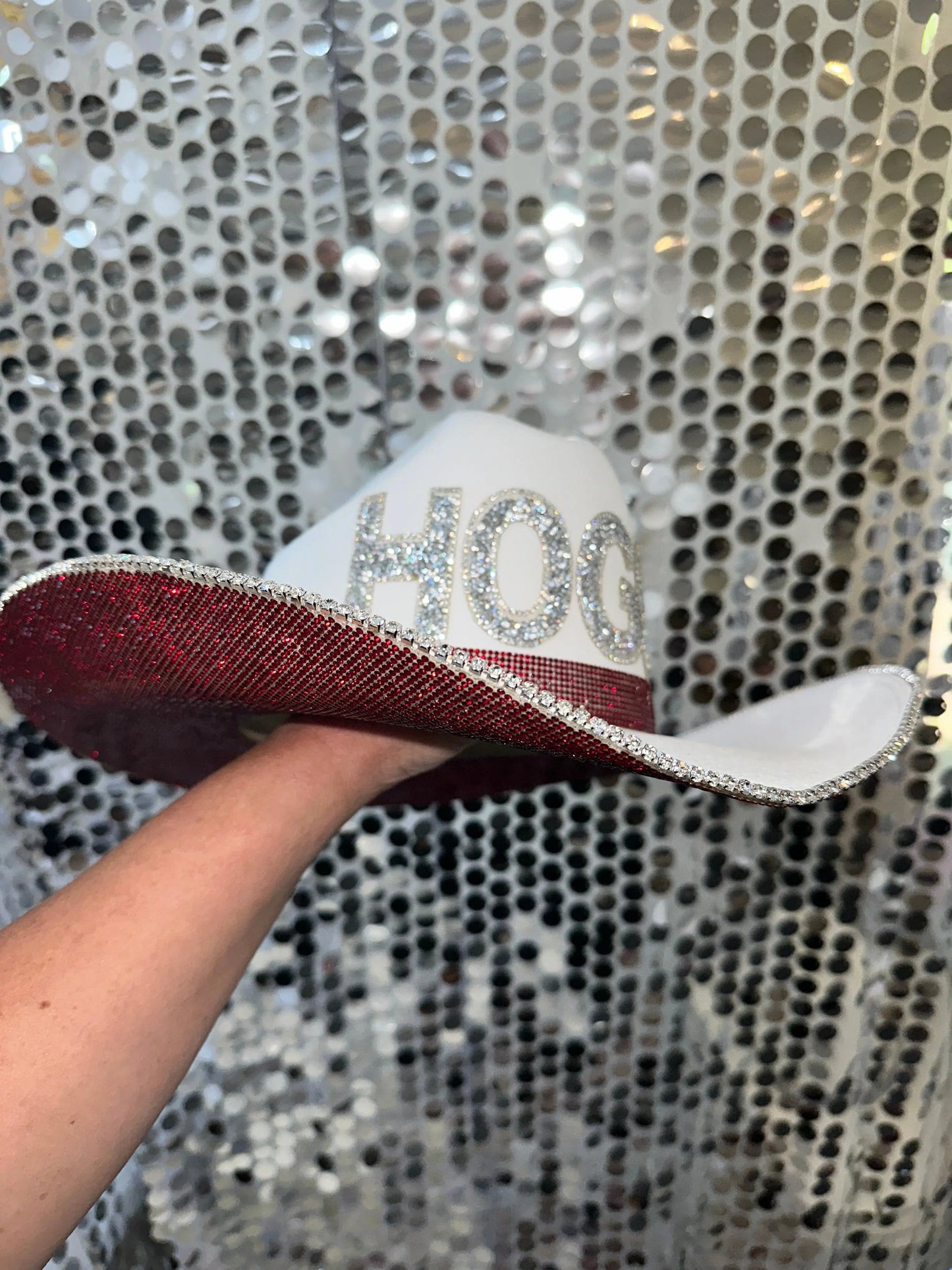 University of Arkansas Hat Rhinestone Cowgirl