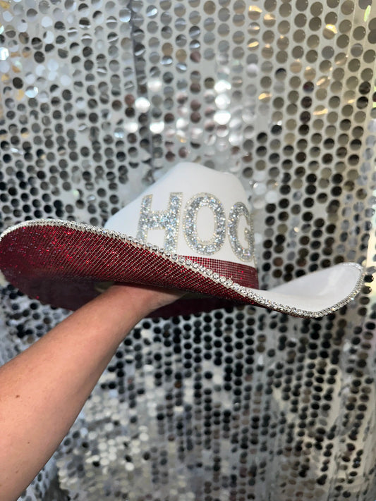 University of Arkansas Hat Rhinestone Cowgirl