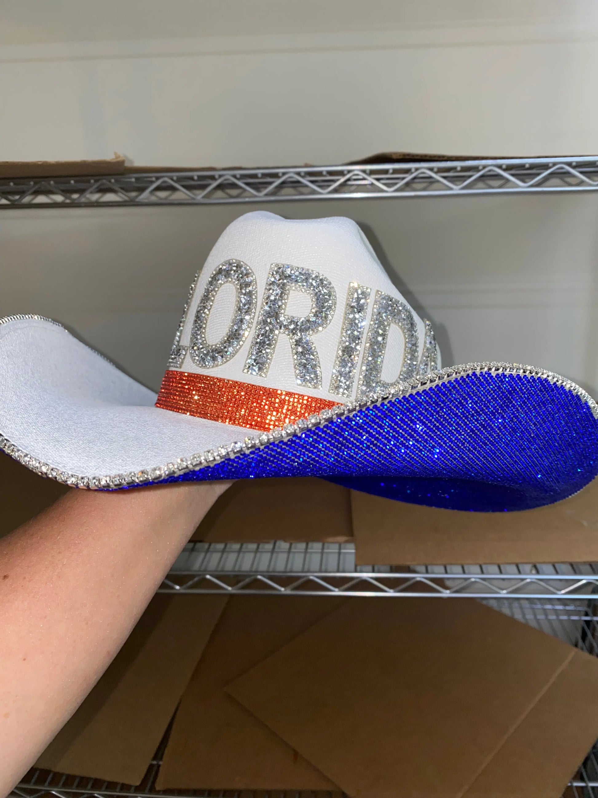 University of Florida Hat Rhinestone Cowgirl