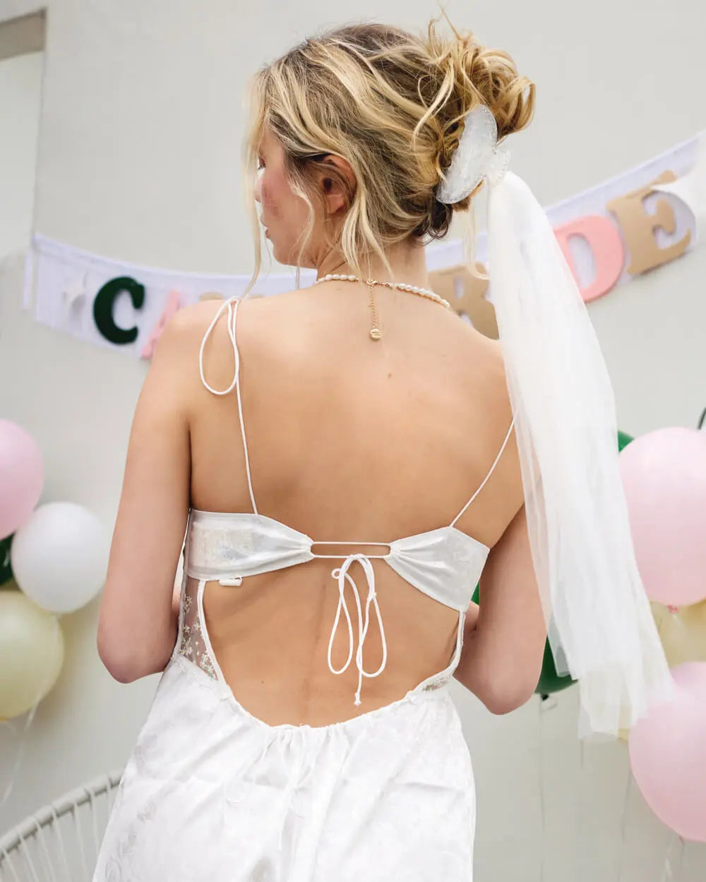 Veil Claw Clip - detachable veil + clip xo, Fetti