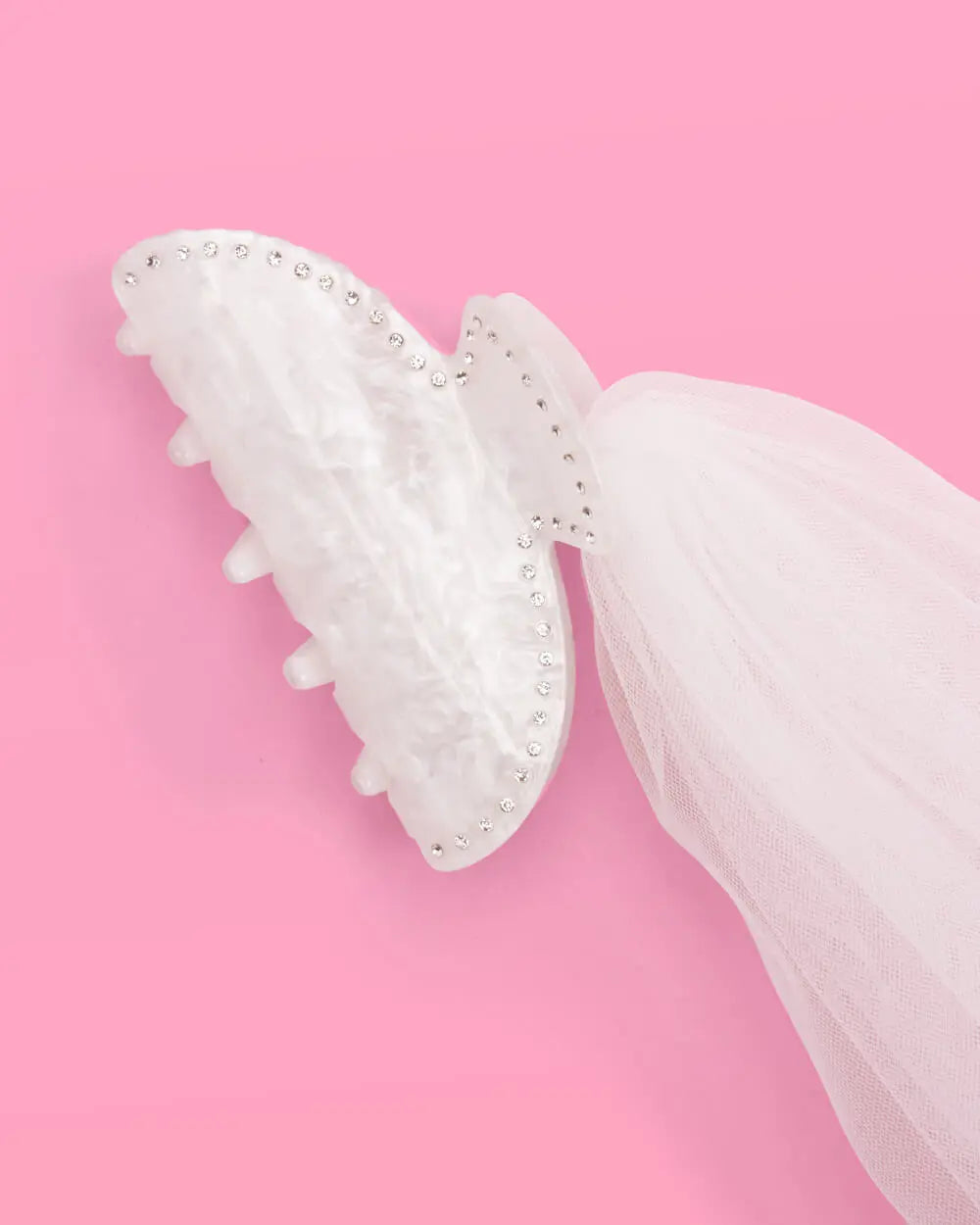 Veil Claw Clip - detachable veil + clip xo, Fetti