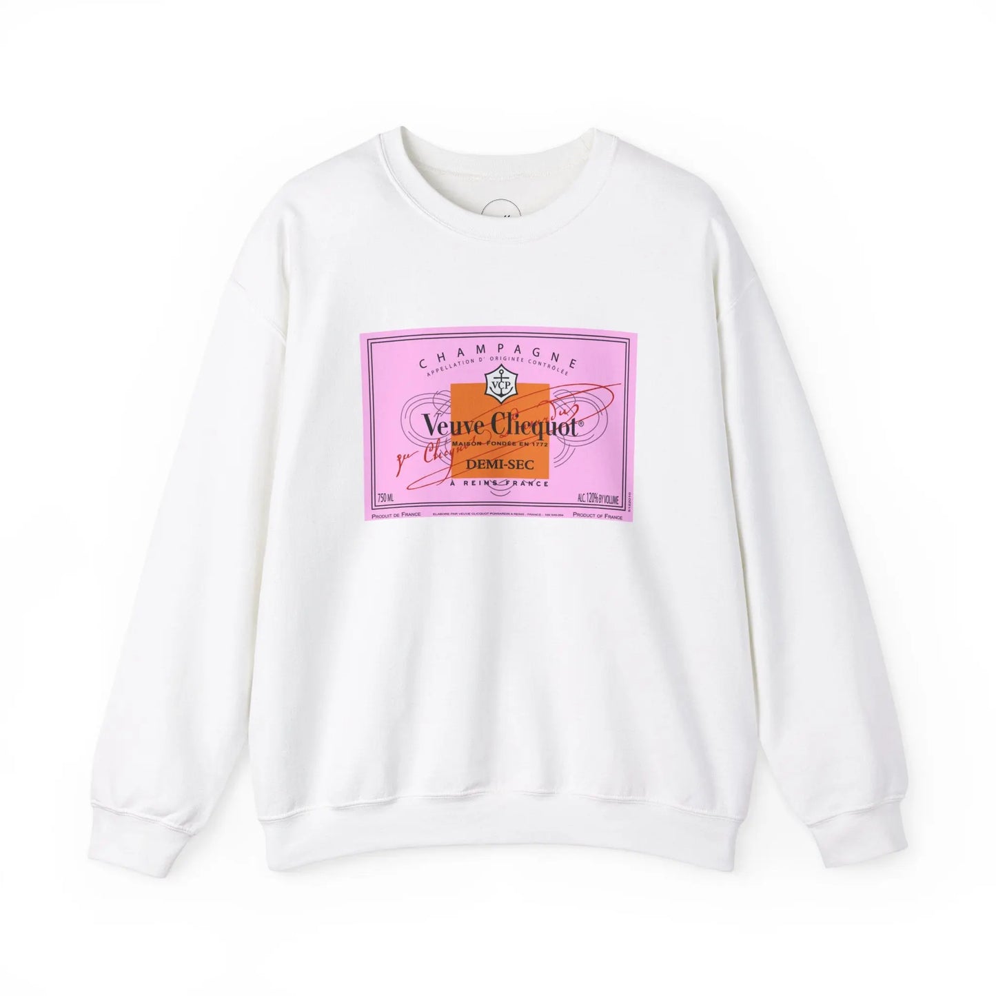 Veuve Rose Heavy Blend™ Crewneck Sweatshirt Printify