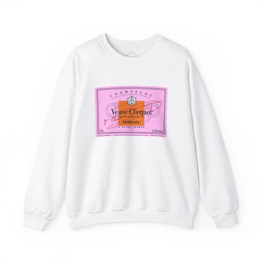 Veuve Rose Heavy Blend™ Crewneck Sweatshirt Printify