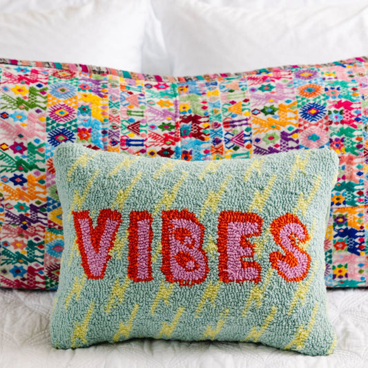 Vibes Pillow Furbish Studio