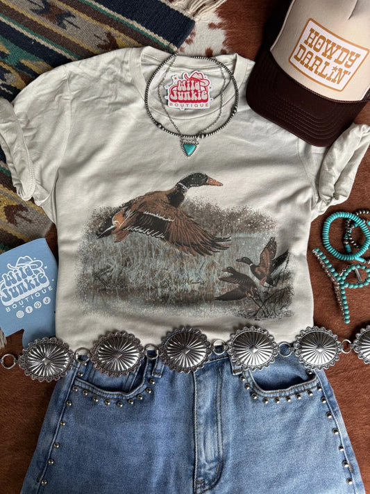 Vintage Duck Graphic Tee Wild Junkie