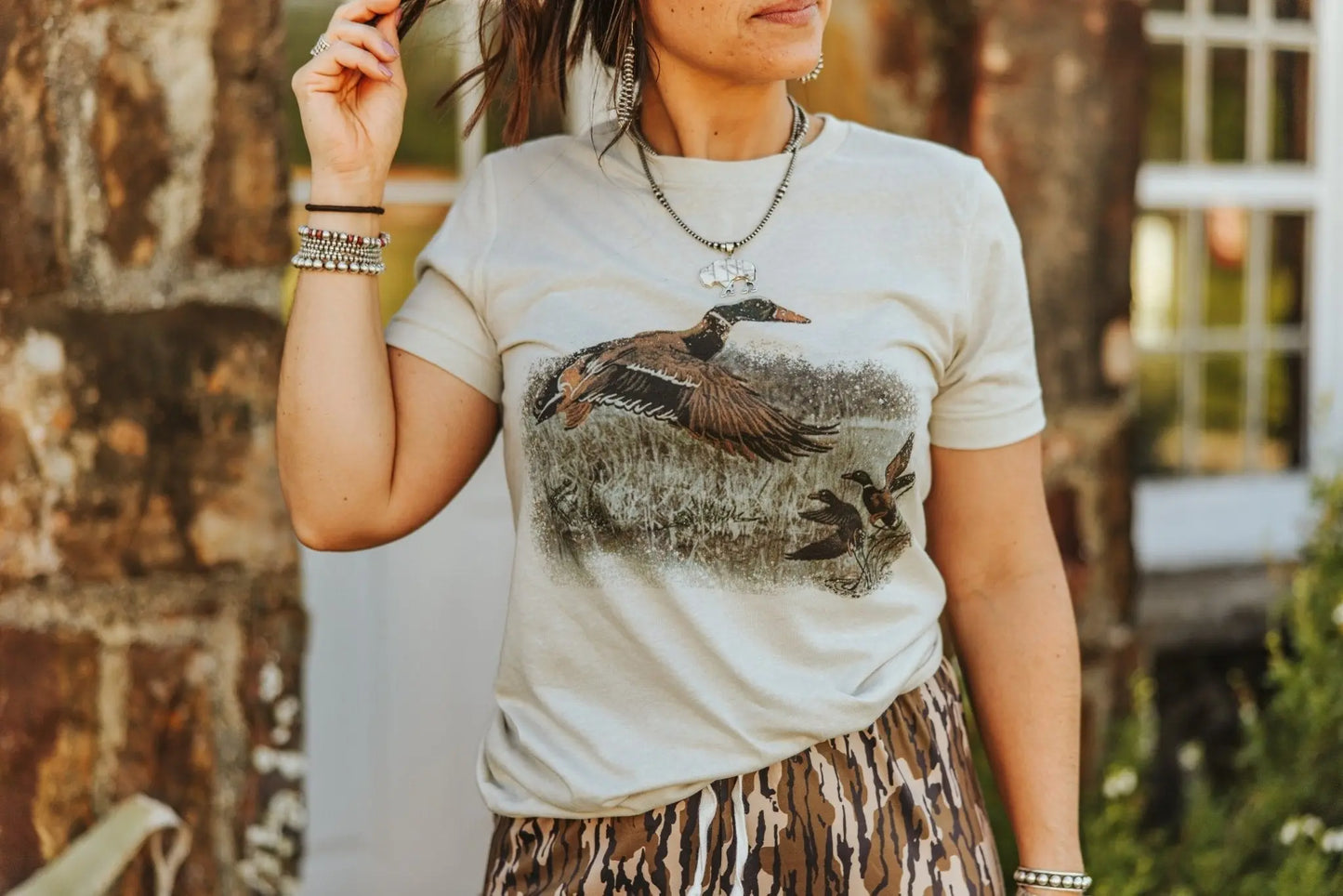 Vintage Duck Graphic Tee Wild Junkie