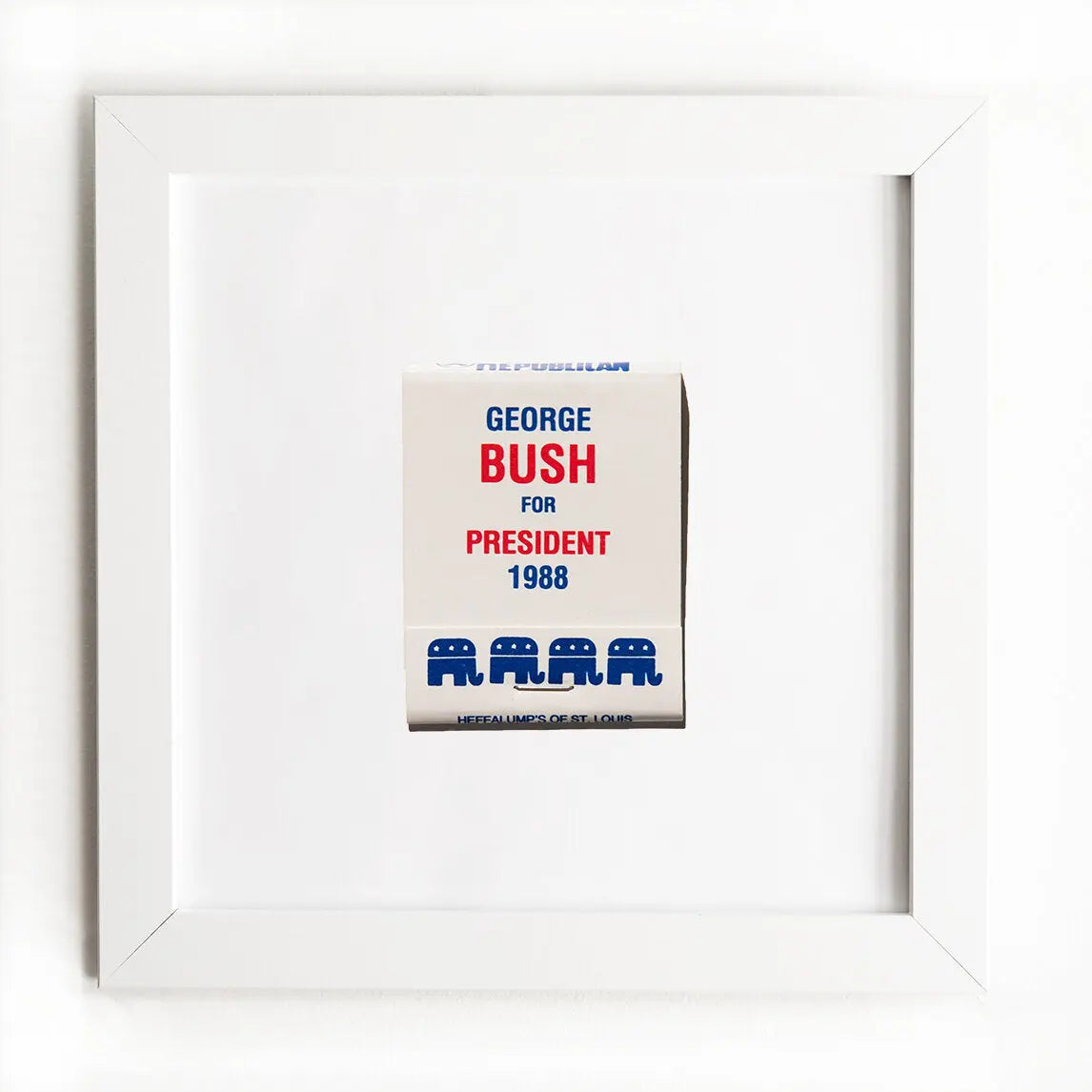 Vintage George Bush Election 1988 Match South Shop