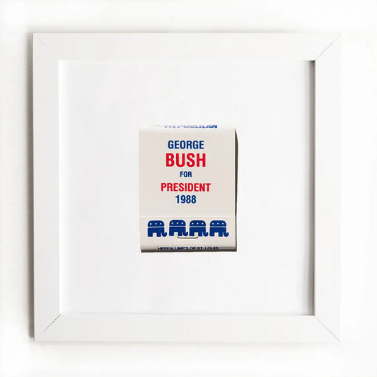 Vintage George Bush Election 1988 Match South Shop