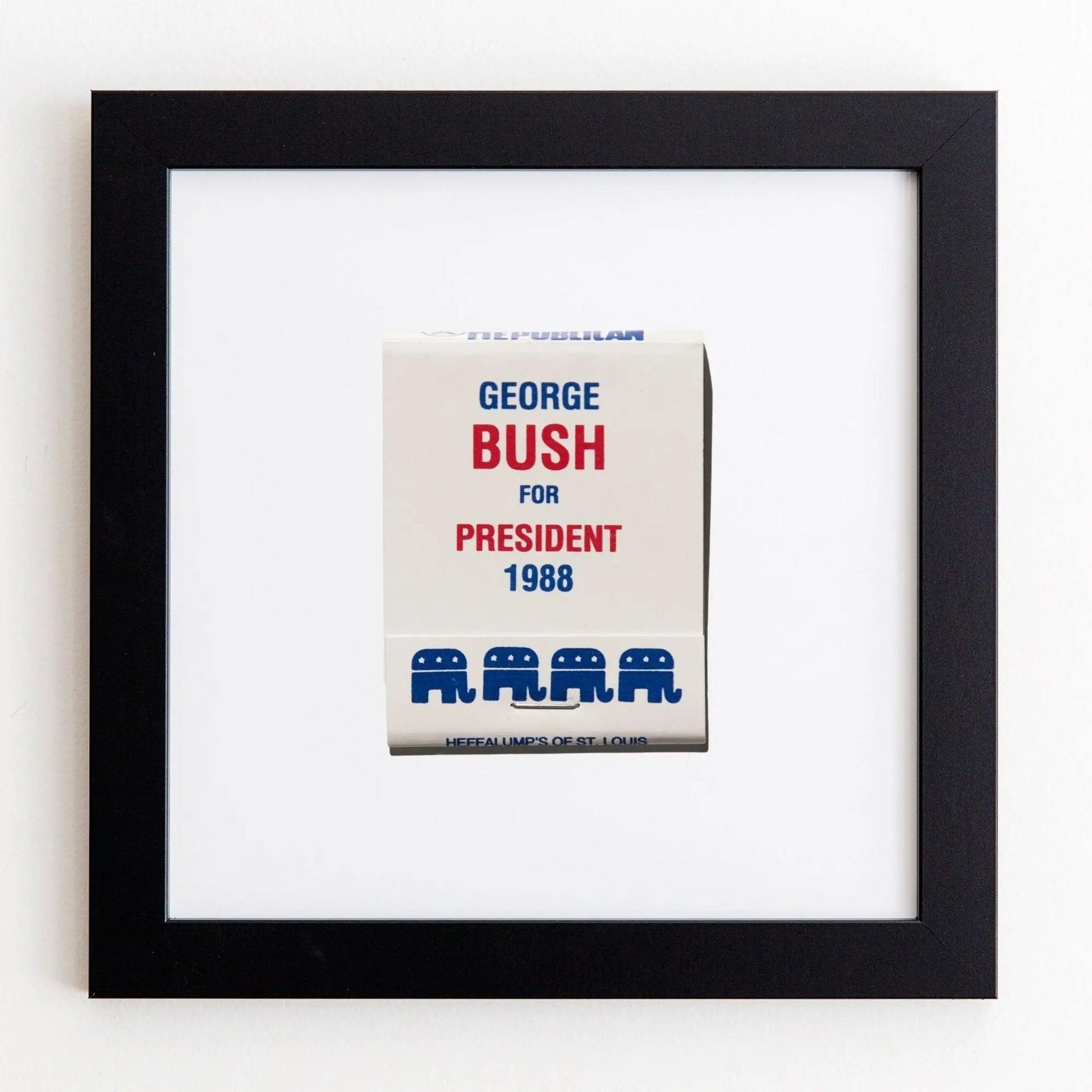 Vintage George Bush Election 1988 Match South Shop