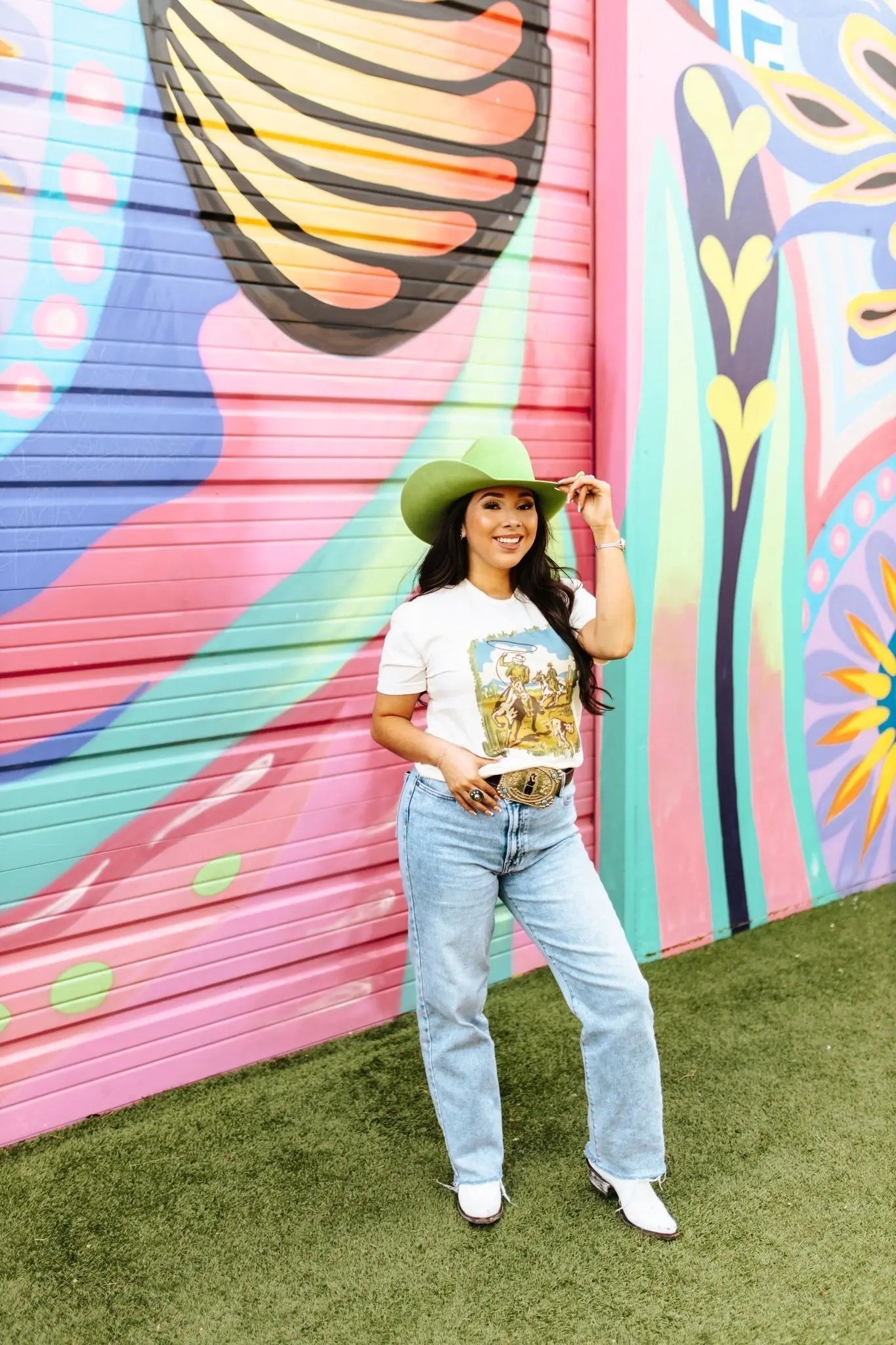 Vintage Team Roping Graphic Tee Wild Junkie