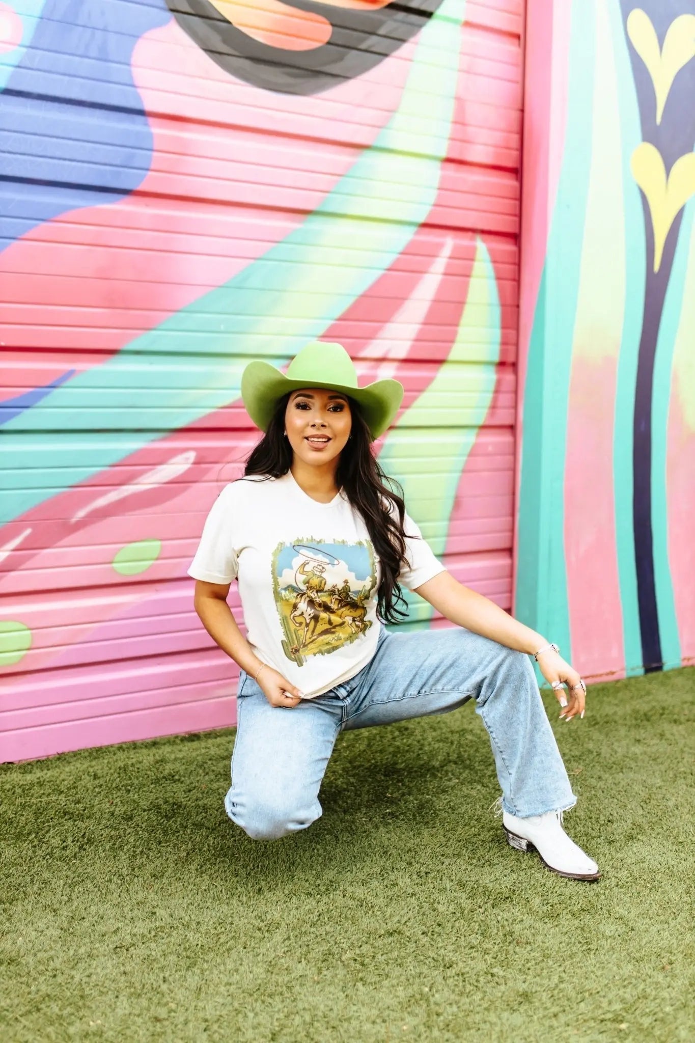 Vintage Team Roping Graphic Tee Wild Junkie