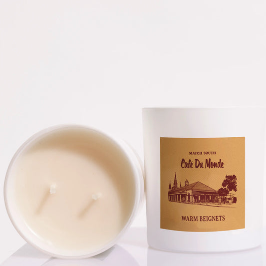 Warm Beignets Candle: Café Du Monde x Match South Match South Shop