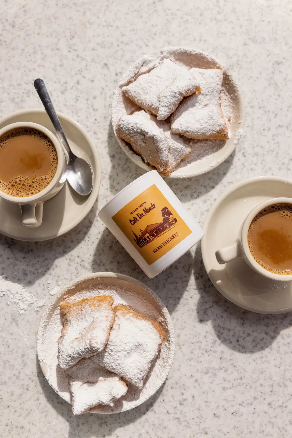 Warm Beignets Candle: Café Du Monde x Match South Match South Shop