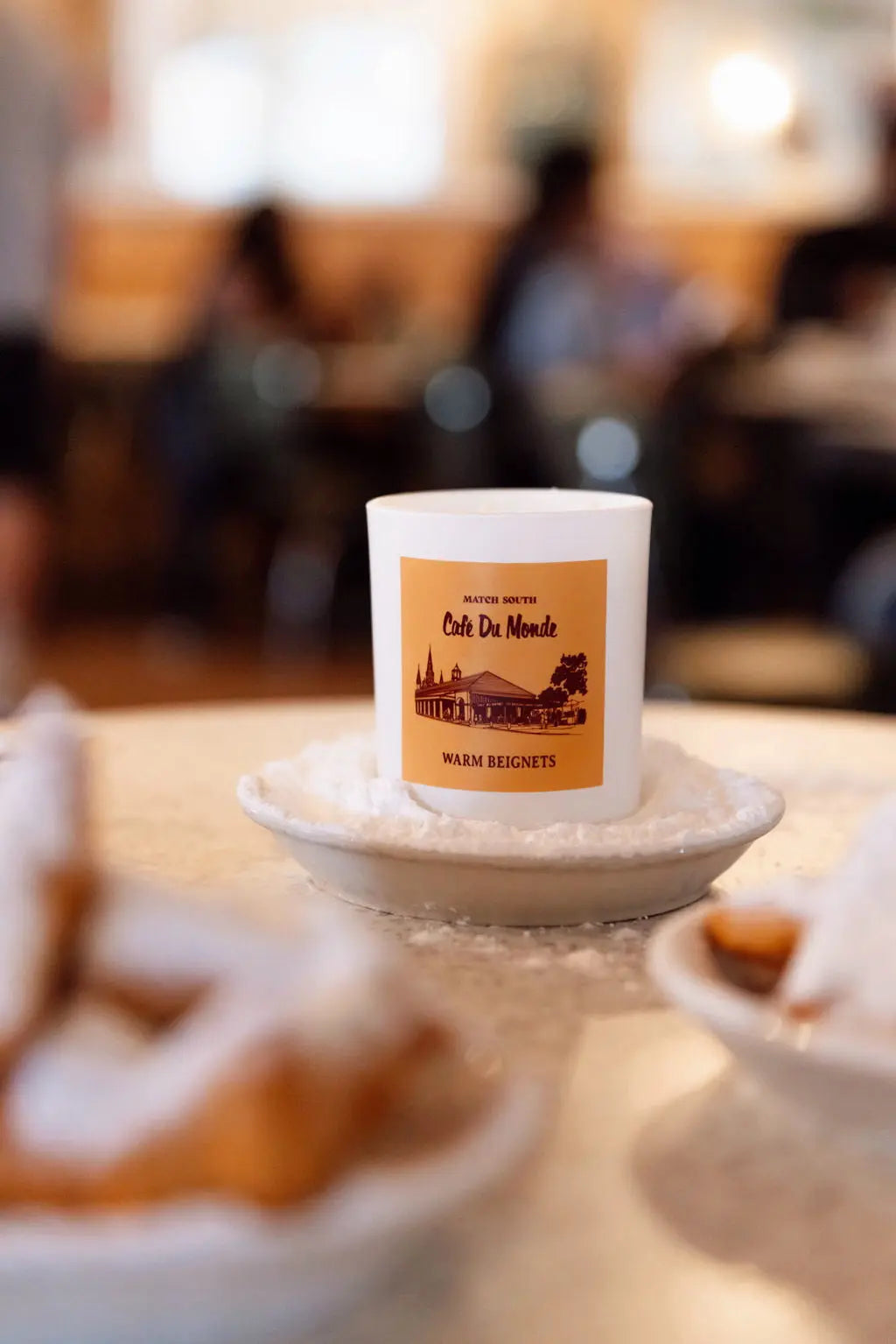 Warm Beignets Candle: Café Du Monde x Match South Match South Shop