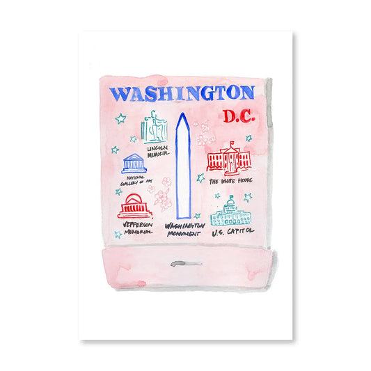 Washington D.C. Matchbook Furbish Studio