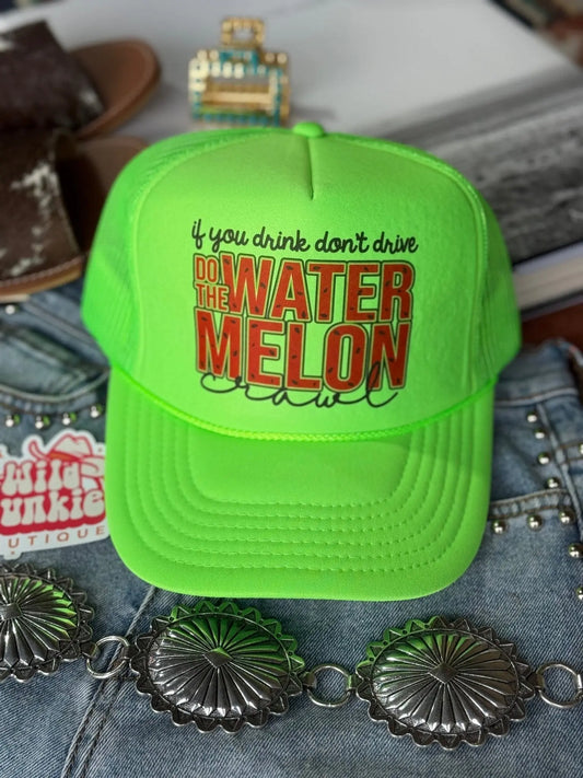 Watermelon Crawl Trucker Hat Wild Junkie