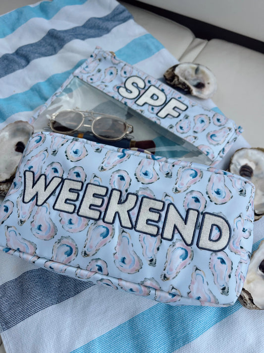 Weekend - Blue Oysters Large Bag KenzKustomz