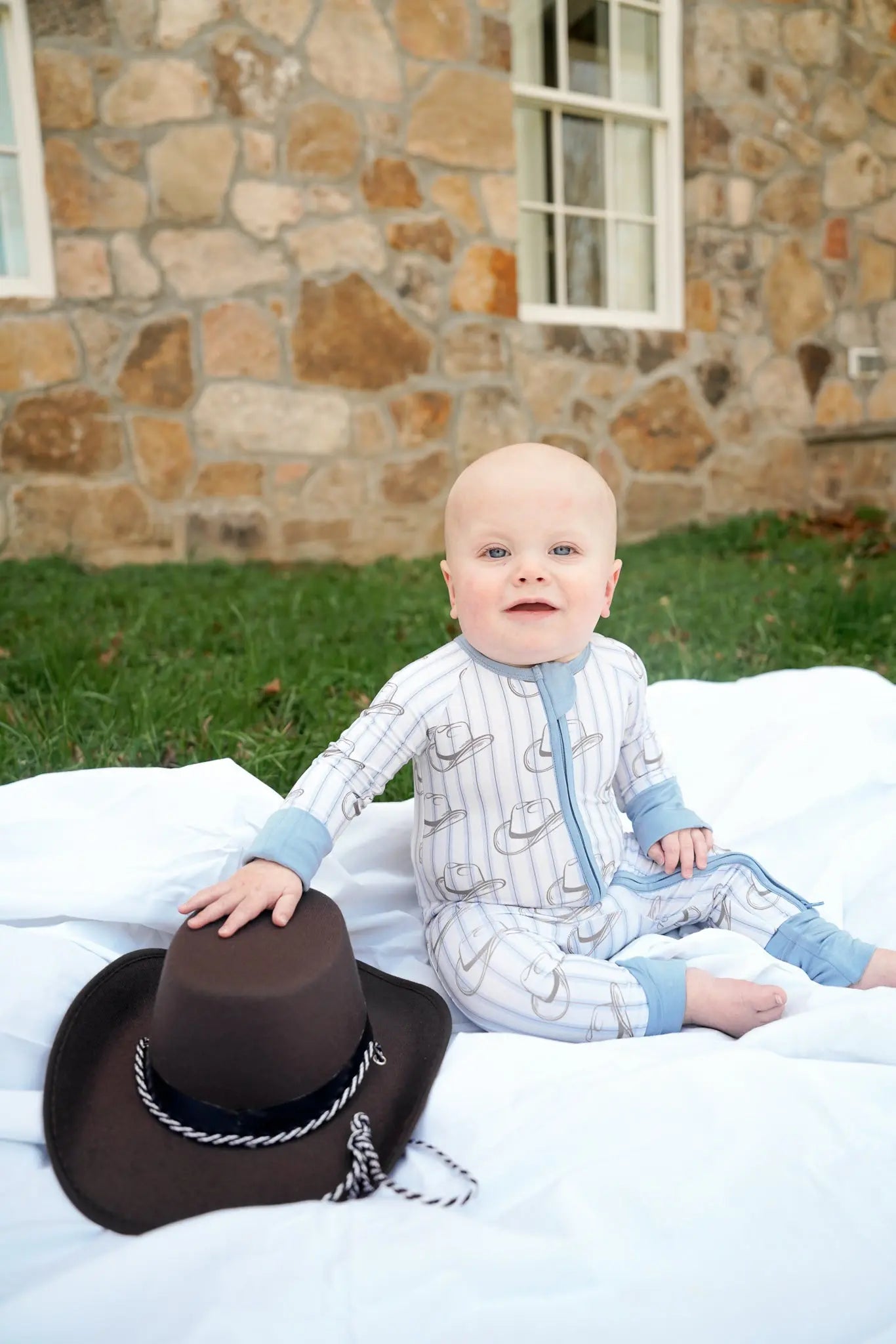Western Blues Striped - Bamboo Sleeper KenzKustomz