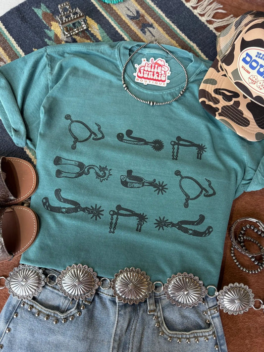 Western Spurs Graphic Tee Wild Junkie