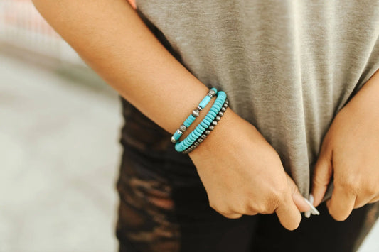 Western Turquoise Bracelet Stack Wild Junkie