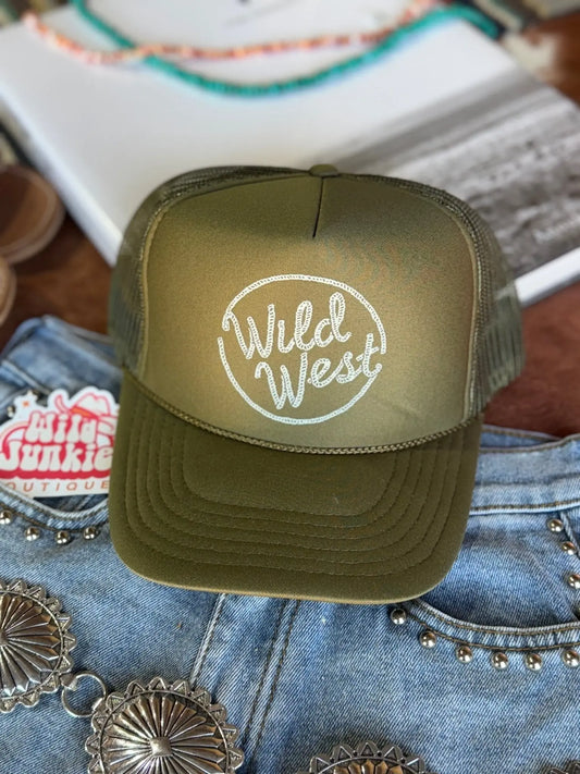 Wild West Trucker Hat Wild Junkie