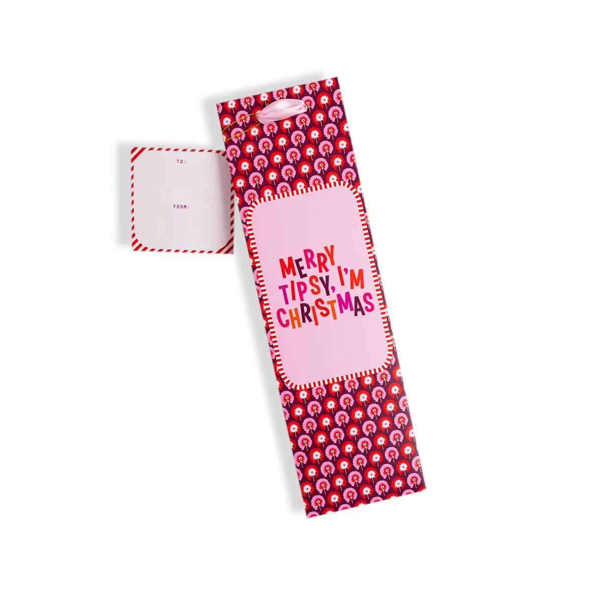 Wine Bag - Merry Tipsy Furbish Studio