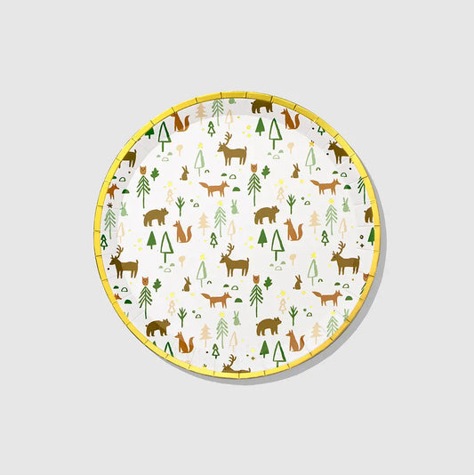 Woodland Wonders Large Plates (10 per pack) Coterie