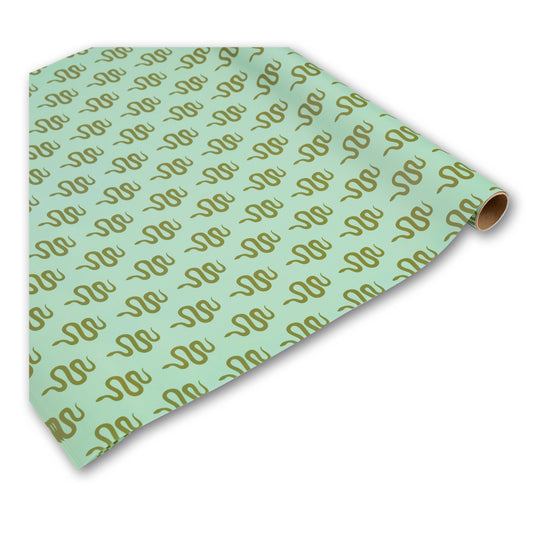 Wrapping Paper Sheets - Serene Snake Furbish Studio