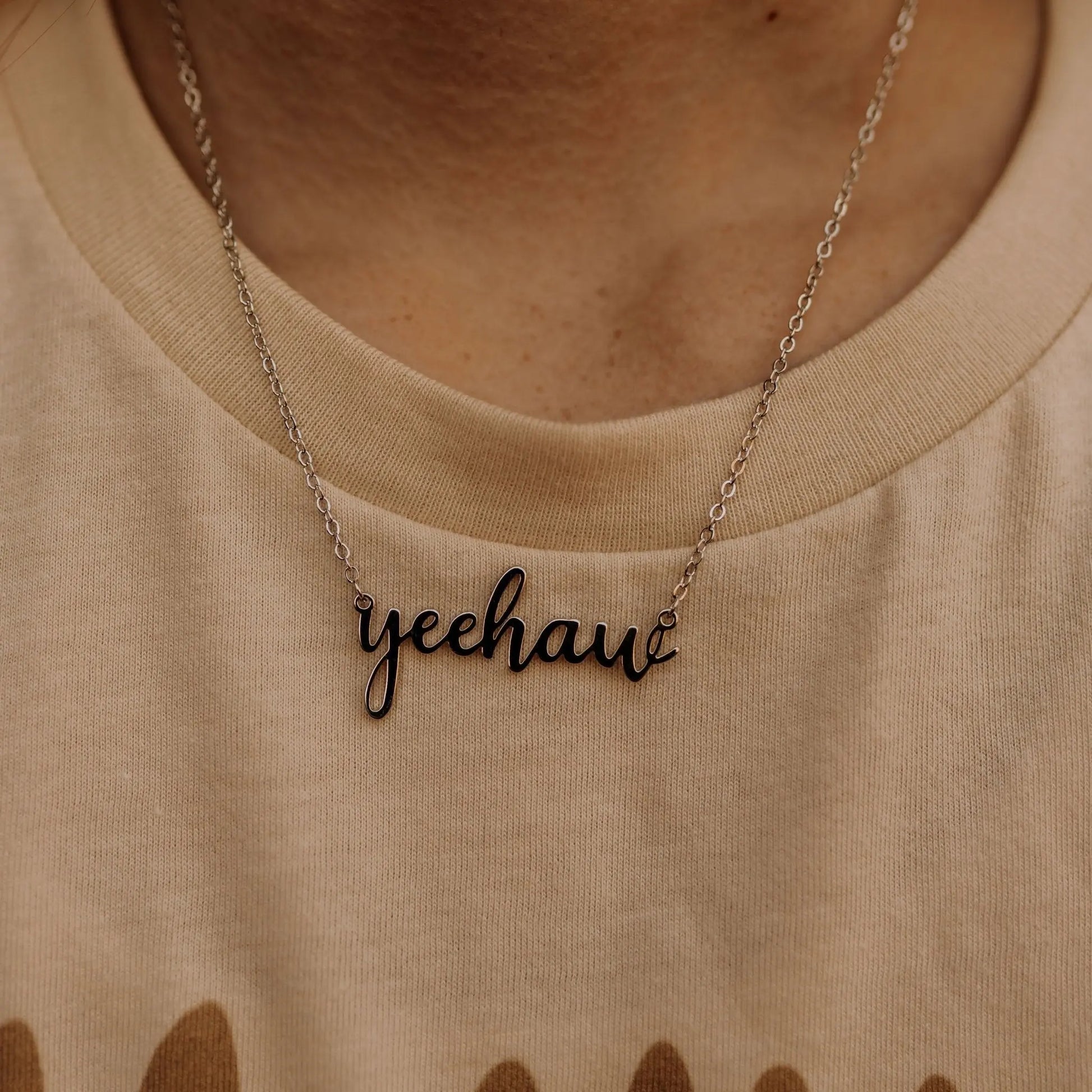 Yee Haw Chain Necklace Wild Junkie