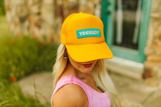 YeeHaw Patch Trucker Hat Wild Junkie