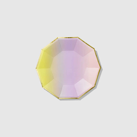 Yes Way, Ombre Small Plates (10 per pack) Coterie