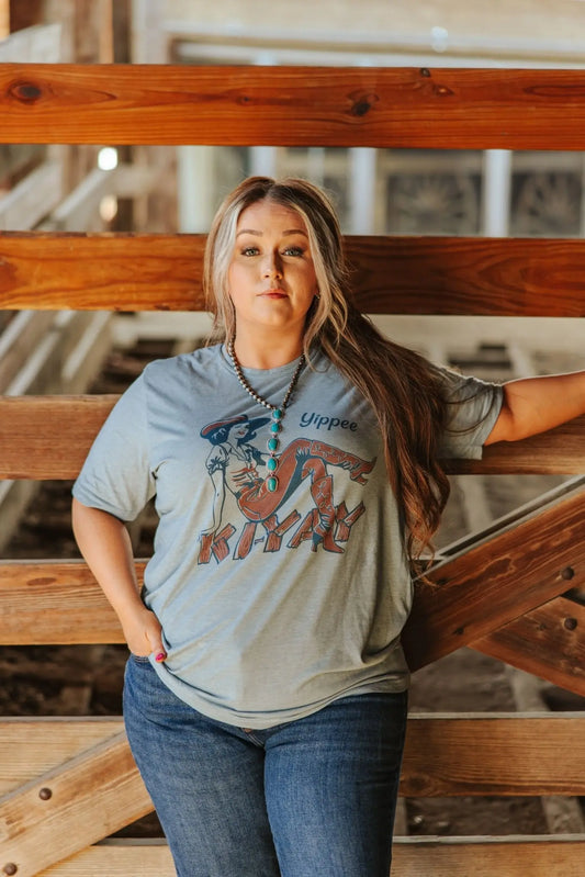 Yipee Ki-Yay Graphic Tee Wild Junkie