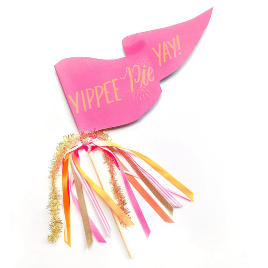 Yippie Pie Yay Party Pennant Cami Monet