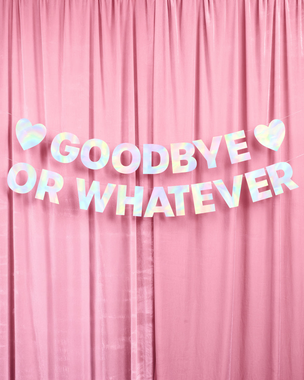 Goodbye Banner - 5 foot banner