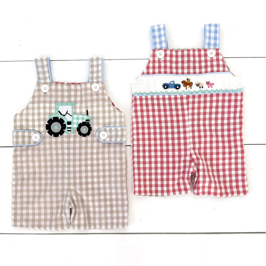 Reversible Tractor / Little Blue Farm Truck Jon Jon - Latchkey 