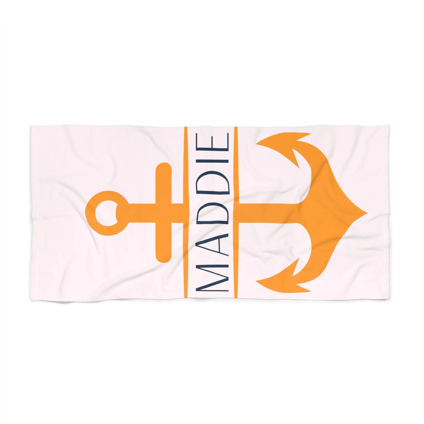 Nautical Beach Towel Printify