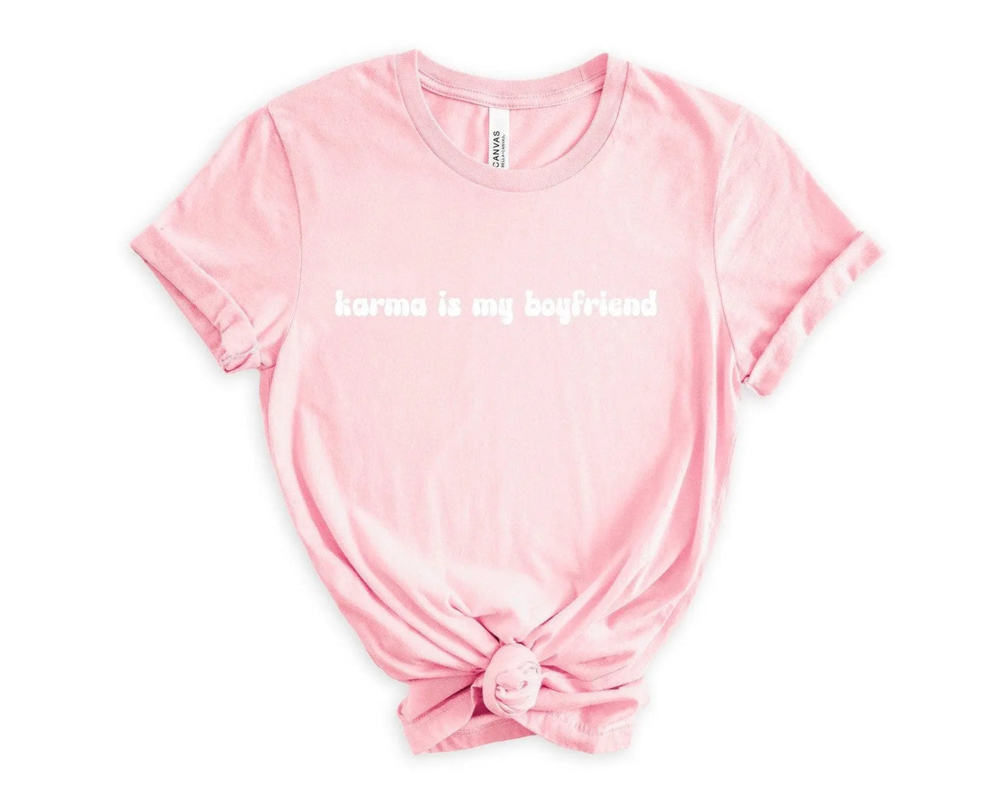 Swiftie Karma is My Boyfriend T-shirt Sweatshirt Gift for Valentines Galentines Day Taylor Eras Tour Concert Outfit Swift theme party Latchkey
